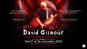 DAVID GILMOUR LIVE AL CIRCO MASSIMO ROMA