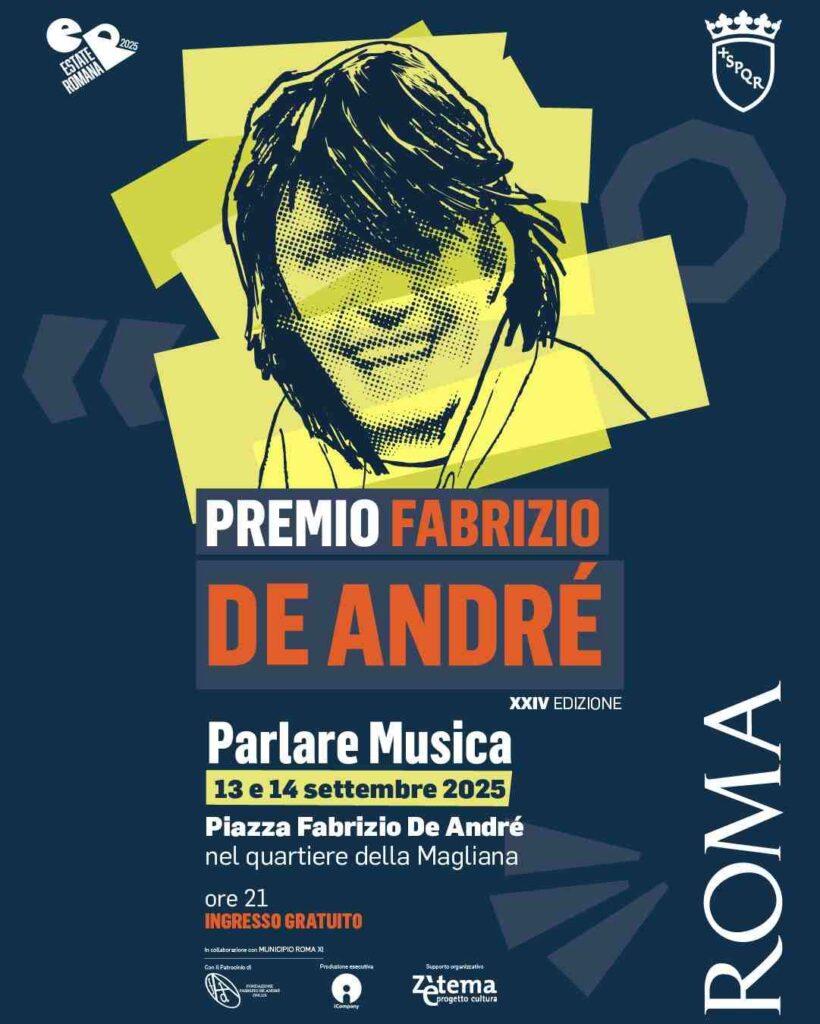 PREMIO FABRIZIO DE ANDRÉ PARLARE MUSICA