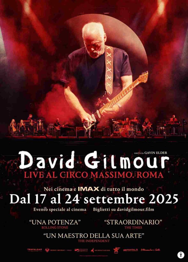 DAVID GILMOUR LIVE AL CIRCO MASSIMO ROMA