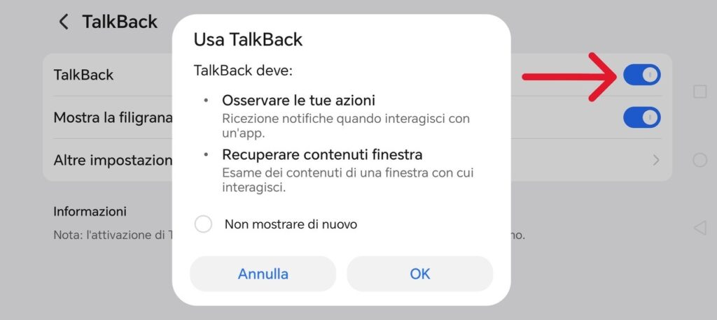 Android ipovedenti
