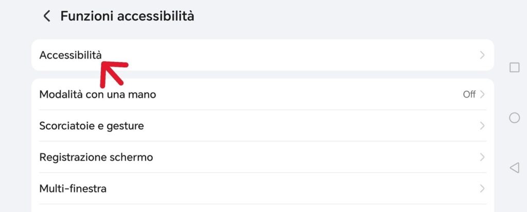 Android ipovedenti