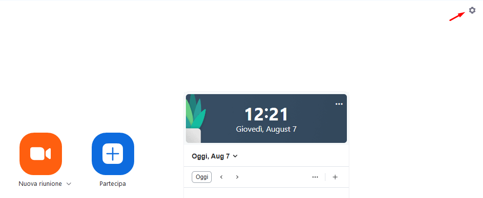 Funziona il video ma non si sente l'audio di Zoom