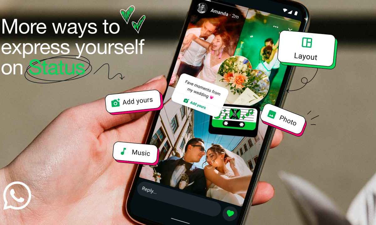 Come mettere più fotografie sullo stato WhatsApp passo passo stato WhatsApp con più immagini