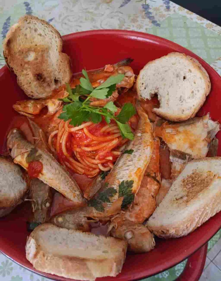 spaghetti al coccio di Gaeta