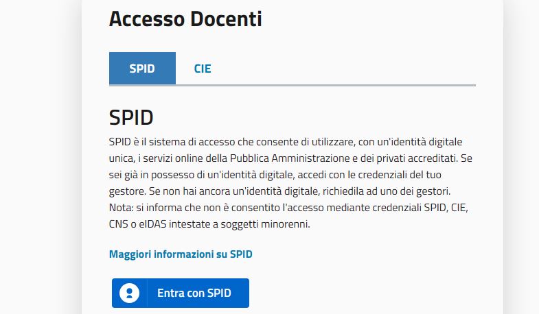 Bonus Docenti Bloccato