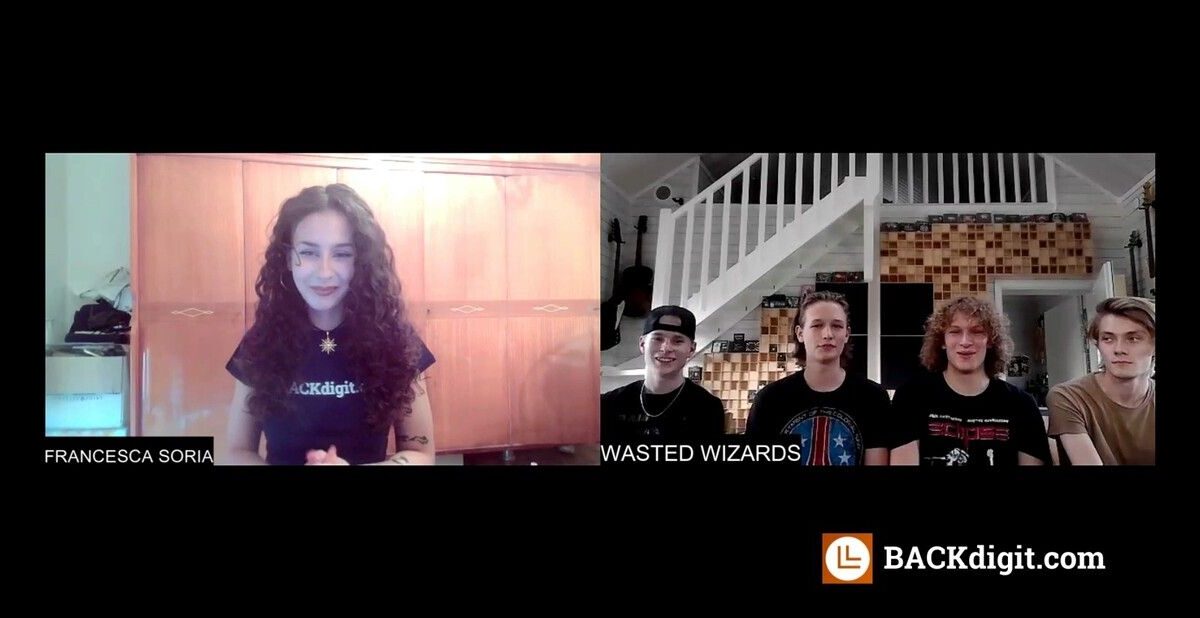 Intervista di Francesca Sorìa ai Wasted Wizards: energia hard rock e il singolo Hear Me Out!