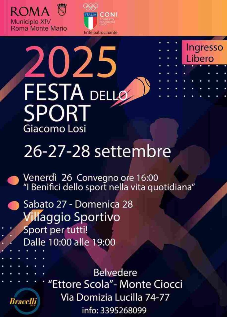Municipio XIV Giacomo Losi Festa dello sport 