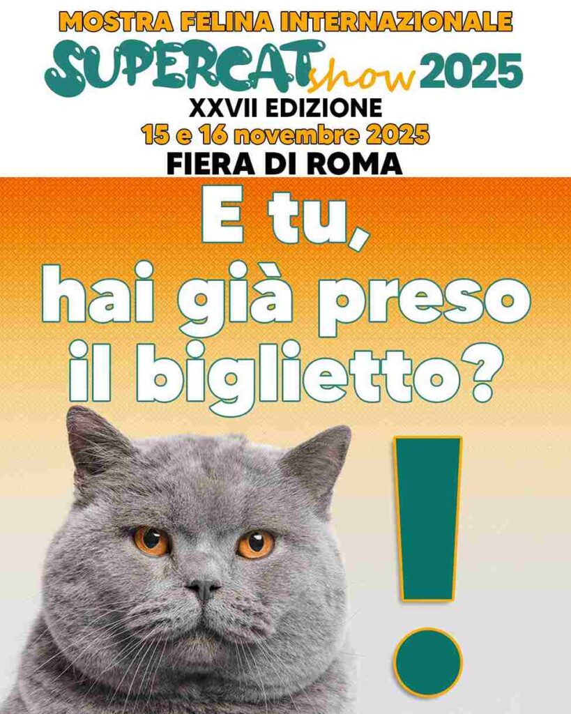 SuperCat Show 2025 alla Fiera di Roma