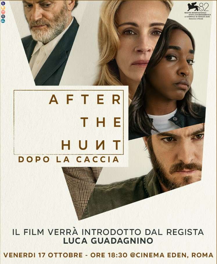 After the Hunt: Dopo la caccia Quando arriva al cinema?