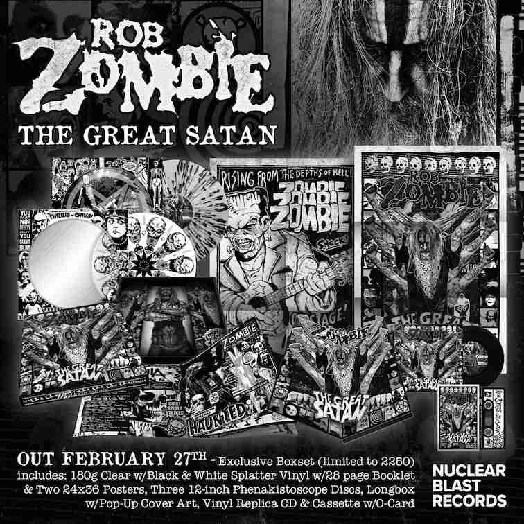 nuovo album Rob Zombie The Great Satan