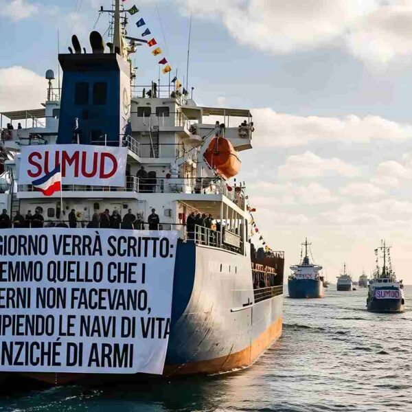 Flotilla verso Gaza: la spedizione di navi umanitarie che rompe il silenzio e sfida i governi