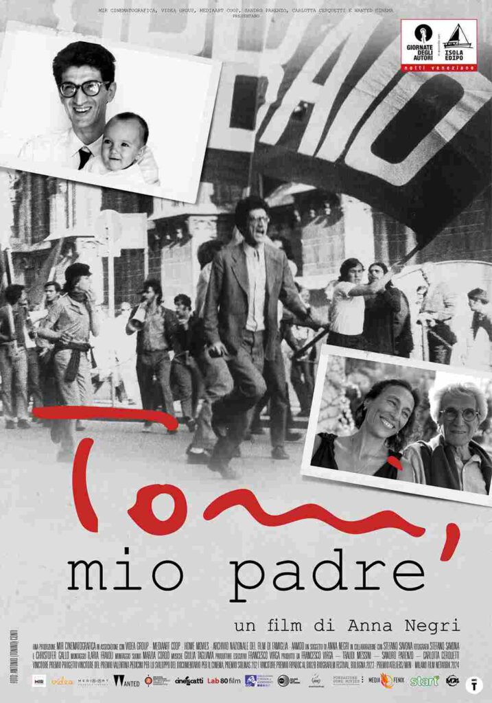 Toni mio padre il film diretto da Anna Negri al cinema