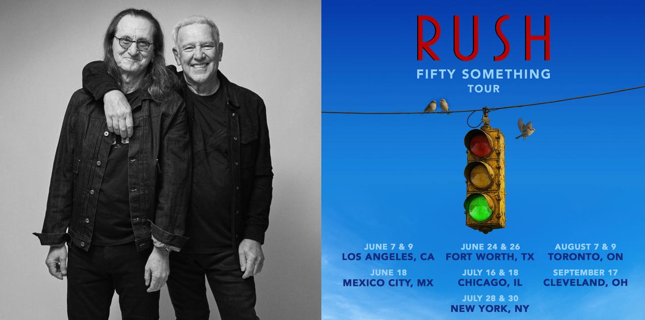 Rush Fifty Something Tour 2026