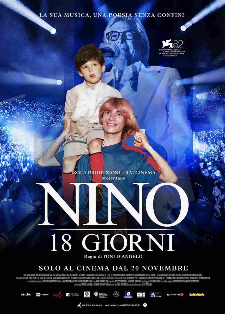 NINO. 18 GIORNI al cinema