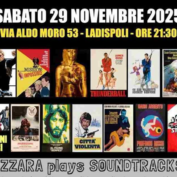 Gazzara Plays Soundtracks: registrazione live di “Criminal Sounds” – sabato 29 novembre 2025
