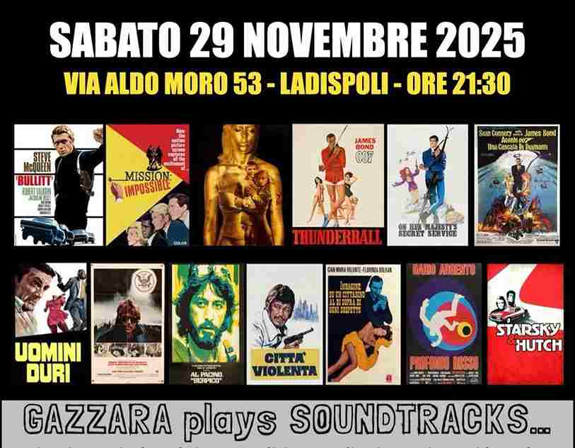 Gazzara plays Soundtracks: Criminal Sounds