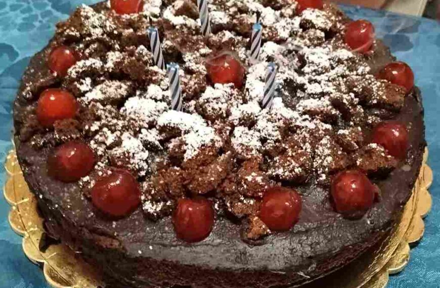 Torta della Foresta a Capodanno: per gli amanti del cioccolato