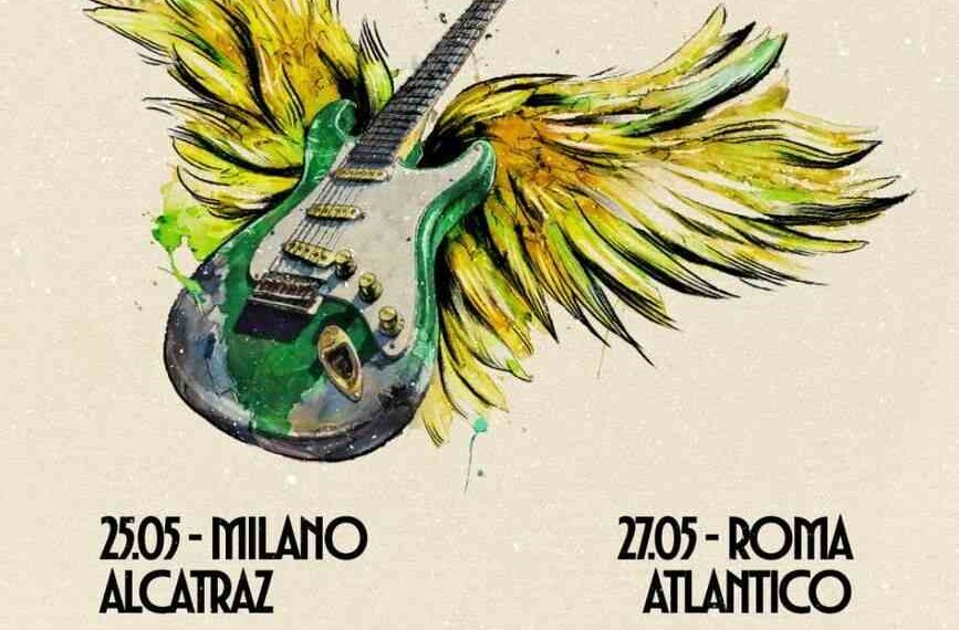 Gianluca Grignani live 2026: due concerti “Verde Smeraldo – Residui di Rock’n’Roll” e il nuovo album
