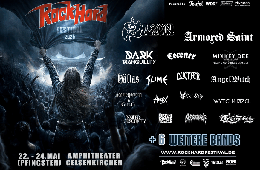 Rock Hard Festival 2026: il ritorno del metallo al Ruhrpott