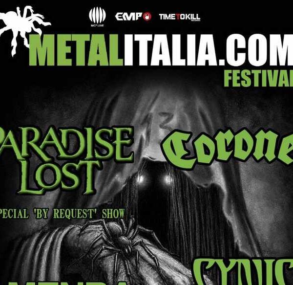 METALITALIA FESTIVAL 2026: UN’EDIZIONE COLOSSALE TRA PARADISE LOST, CORONER, AMENRA, CYNIC E LE NUOVE VISIONI DEL METAL EUROPEO