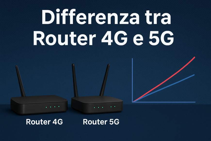 Benchmark, Differenza tra Router 4G e 5G — velocità, ping, upload/download, impatto nell’uso quotidiano e nel gaming