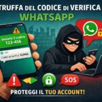 truffa del codice di verifica WhatsApp