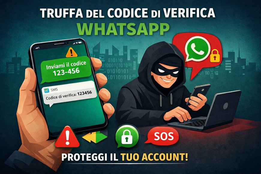 truffa del codice di verifica WhatsApp