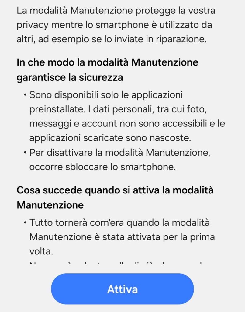 Come mandare il telefono Samsung in assistenza e salvare i dati smartphone