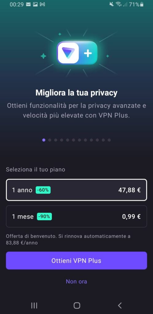installare VPN gratuita VPN Plus a pagamento