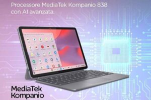 Lenovo Duet Chromebook 2 in 1 tastiera chrome os google tablet