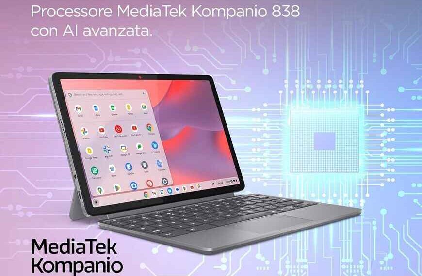Lenovo Duet Chromebook 2 in 1 tastiera chrome os google tablet