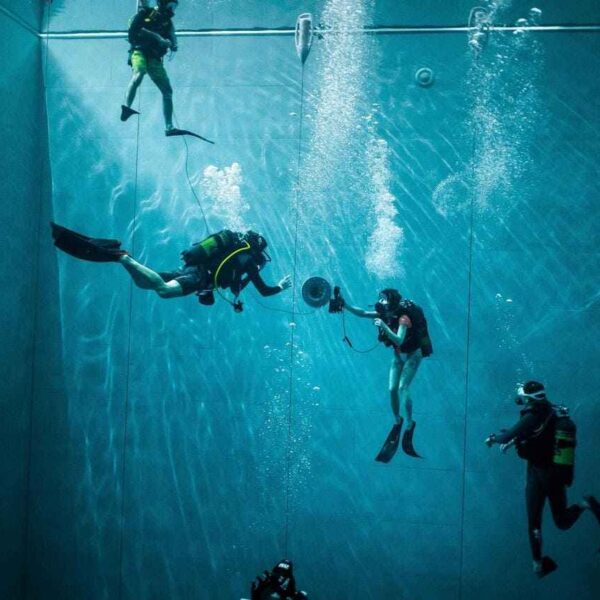 La prima messa in onda Radio subacquea Y-40: Francesca Toffanin da -12 metri sott’acqua