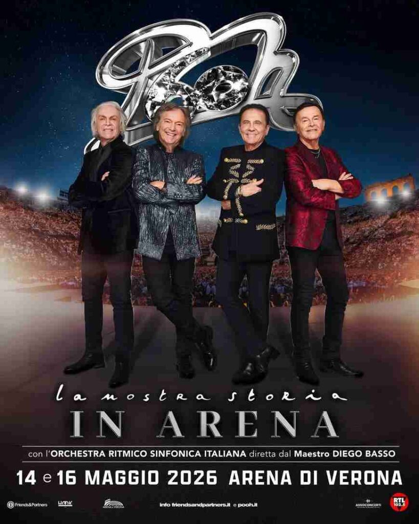 Concerti 2026 dei POOH