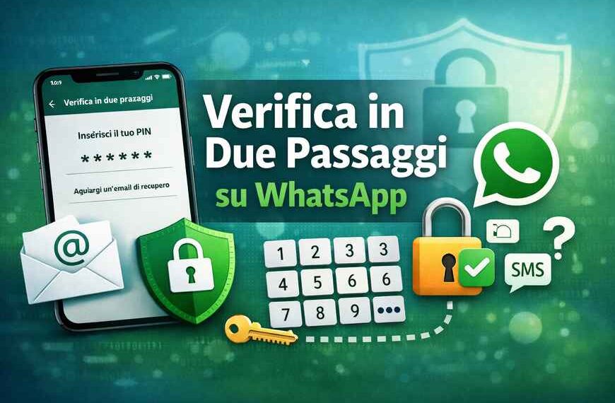 verifica in due passaggi WhatsApp