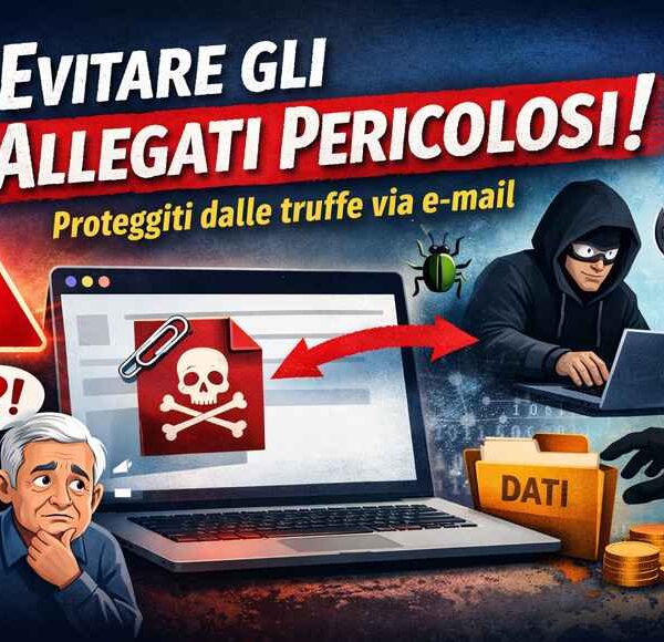 evitare allegati pericolosi