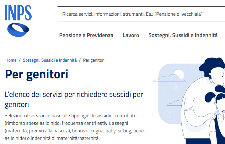 inps richiesta congedi parentali 2026