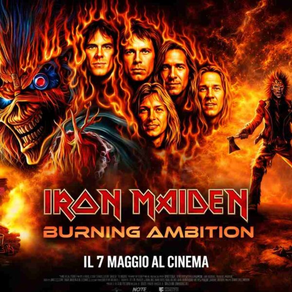 Iron Maiden Burning Ambition cinema
