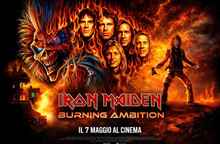Iron Maiden Burning Ambition cinema