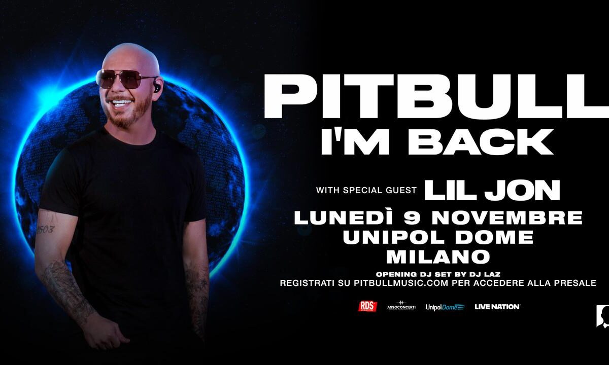 Pitbull Milano 2026