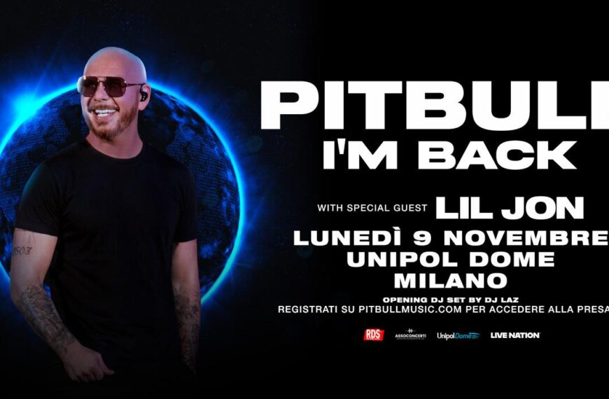 Pitbull Milano 2026