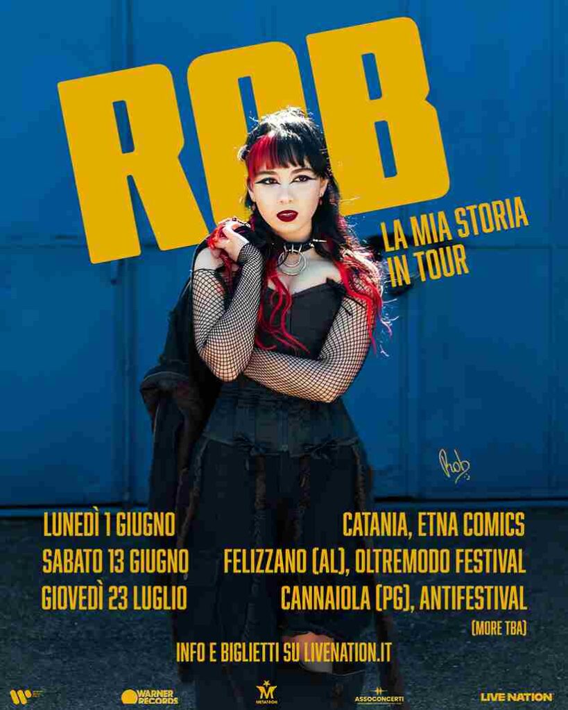 Rob La mia storia in tour