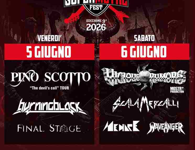 Super Metal Fest IX 2026: due giorni di metallo puro nel cuore del Veneto