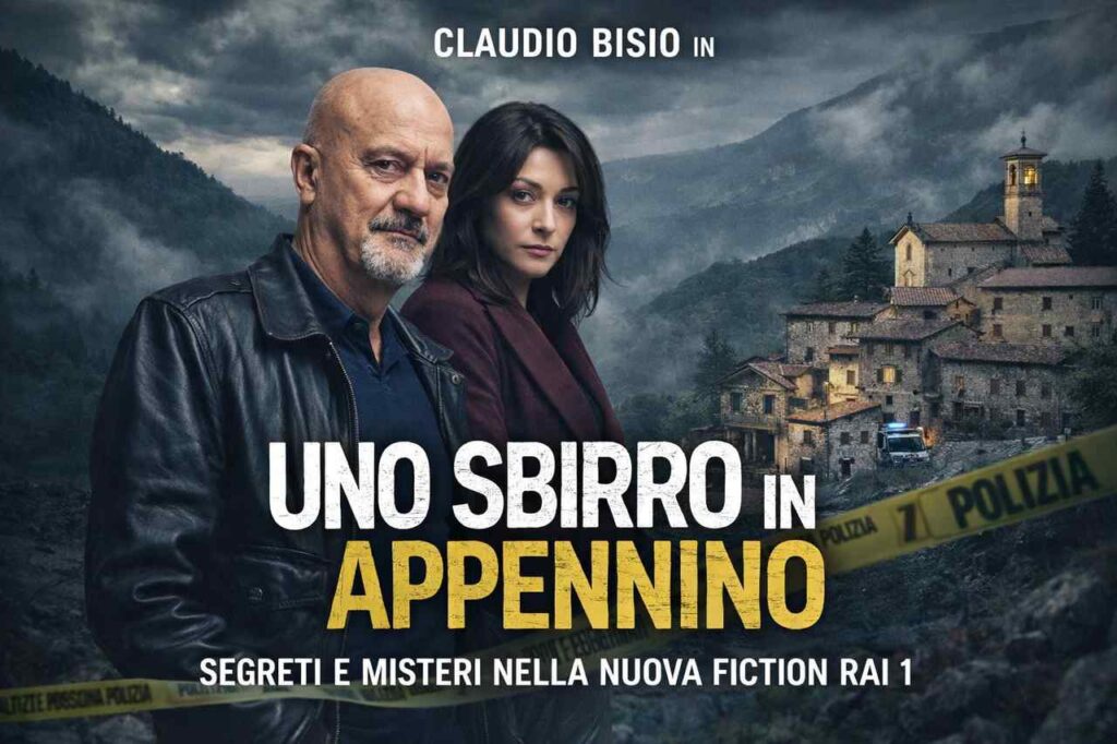 Il ritorno di Claudio Bisio su Rai 1: Segreti e Misteri in “Uno sbirro in Appennino” – Le Trame in Anteprima