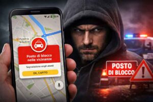 google maps segnala posti di blocco