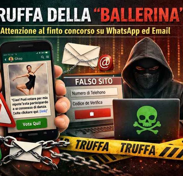 truffa della ballerina WhatsApp