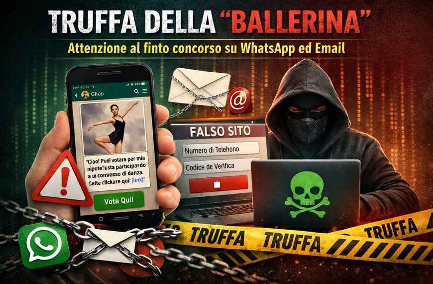 truffa della ballerina WhatsApp