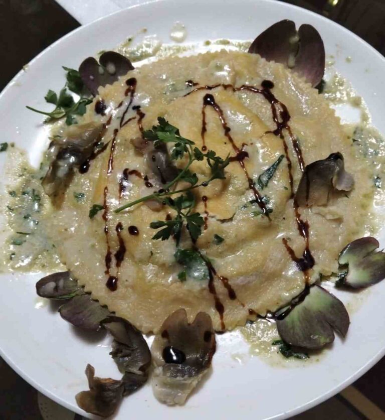 Raviolone alla ricotta