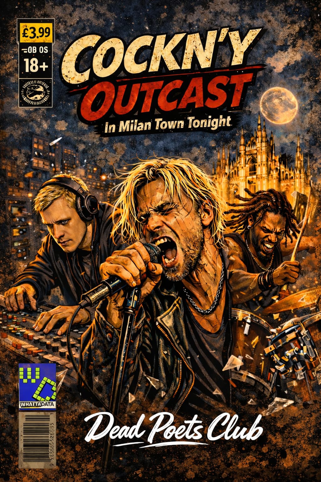 Intervista a Giovanni Favero (Dead Poets Club) sul progetto COCKN’Y OUTCAST – In Milan Town Tonight