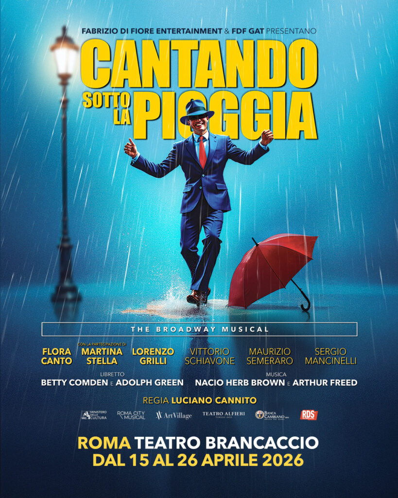 Cantando sotto la pioggia Il Musical