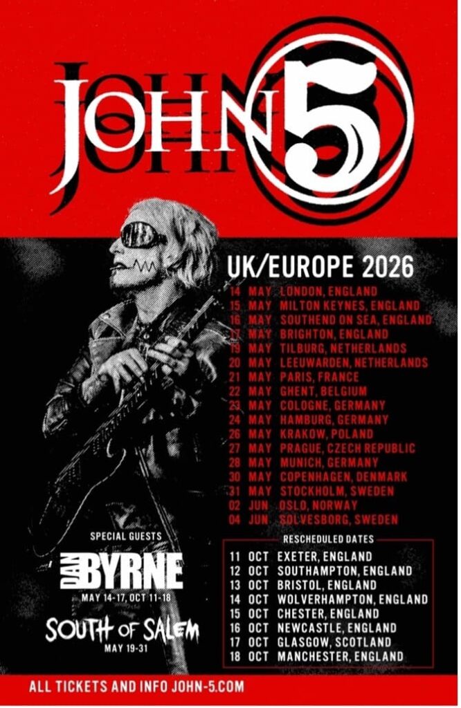John 5 tour solo
